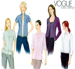 2564 VOG SS-LS JACKET 4 LENGTHS ZIPPER OR NOT PATTERN 6-10